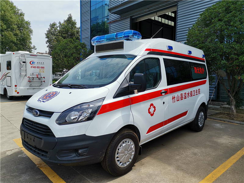 福特新全顺中轴中顶塔台警灯救护车