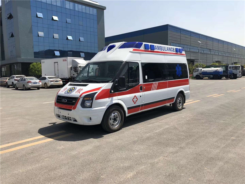 福特新世代V348长轴福星顶救护车