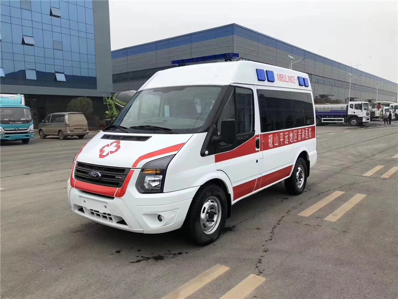福特新世代V348短轴运输型救护车